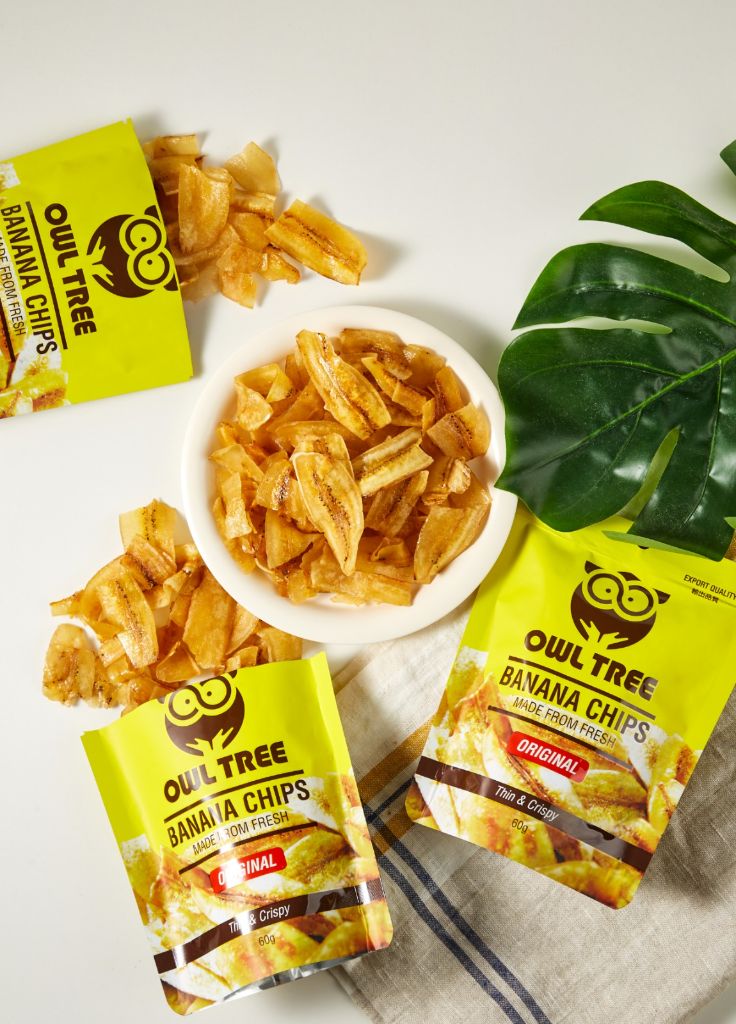 OWL TREE BANANA CHIPS 商品